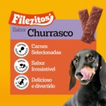 Petisco Pedigree Filezitos Bifinho Churrasco Cães Adultos 60g - Imagem 4