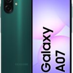 Celular Samsung Galaxy A07 256GB, 8GB, Câm. 50MP, Tela 6.7"- Verde