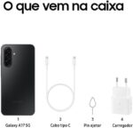 Celular Samsung Galaxy A17 5G, 128GB, 4GB, 50MP Tela 6.7" - Preto - Imagem 9