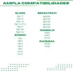 Fonte para Impressora Termica Fiscal Elgin I7 I9 L42 L42 Pro Bematech MP2000 MP2100 MP2500 Diebold IM433 EpsonT88 I M126 Daruma DR700 72W 24v 3a Plug 3 Pinos Bivolt com Cabo de Força Tripolar 7064 - Imagem 3