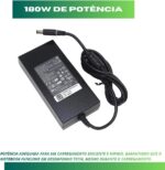 Fonte Carregador para Notebook Dell Série Gamer G3 G5 G7, Linha Precision, Compatível com Alienware 13, 15,17, 18, M14x, M15x, M17x R3 / R4 19.5V 180W 9.23A 7.4 x 5.0mm Com Cabo de Força - Imagem 4