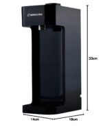 Hidrofiltros - Purificador de Água Facile com Refil C3 Elimina Cloro, Odores e Sabores Cor Preto Hidrofiltros - Imagem 13
