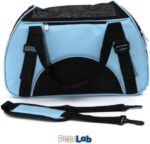 Bolsa Pet De Transporte De Avião Cachorro Gato - Azul - Imagem 7