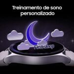 Samsung Galaxy Watch7 Smartwatch 44mm Bluetooth, Galaxy AI, Tela em Cristal de Safira, GPS de Dupla Frequência, Monitoramento avançado de saúde, sono e de coração, Processador de 3nm - Prata - Imagem 5