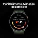 Samsung Galaxy Watch7 Smartwatch 44mm Bluetooth, Galaxy AI, Tela em Cristal de Safira, GPS de Dupla Frequência, Monitoramento avançado de saúde, sono e de coração, Processador de 3nm - Prata - Imagem 7