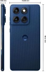 Smartphone Motorola Edge 60 5G - 512GB 24GB (12GB RAM+12GB Ram Boost) Tela Quad-Curve moto AI 50MP Sony Camera ultrarresistencia militar IP68 + IP69 - Azul Marinho - Imagem 7