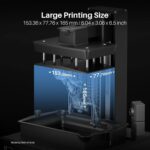 ELEGOO Impressora 3D de resina Mars 5 Ultra 9K, nivelamento automático inteligente, detecção inteligente, transferência por WiFi, tamanho de impressão de 153,36 x 77,76 x 165 mm³ - Imagem 6