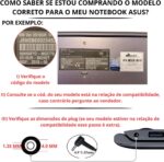 Carregador Fonte para Notebook Asus 19V 2.37A 45W com Pino Fino 4.0x1.35mm, compatível com VivoBook X543ua X543ma X515 X512 X510U ZenBook 14 UX433FA UX431FA X512F, referência Ad2108020 bivolt - Imagem 2