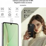 Celular UMIDIGI Note 90A 8(4+4) GB+64GB, Bateria 5000mAh, Câmera Dupla 13MP+2MP, Tela HD+ 1600x720, Android 14 Go Edition (Preto) - Imagem 6