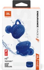 JBL, Fone de Ouvido Sem Fio, Endurace Race 2, Esportivo, Intra Auricular, Com Cancelamento de Ruído, À Prova D'água e Poeira - Azul - Imagem 5