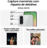 Samsung Celular Galaxy A26 5G 256GB, 8GB RAM, Câmera de 50MP, IP67, Tela Super AMOLED 6.7", NFC (Preto) - Imagem 3