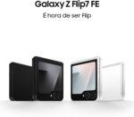 Samsung Galaxy Z Flip7 FE 5G, 128GB 8GB RAM Tela 6,7", Galaxy AI - Preto - Imagem 2