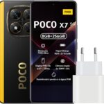 Smartphone Xiaomi Poco X7 5G NFC 8GB RAM 256GB ROM[24095PCADG] (BLACK, 8+256)
