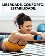 Soundcore Sport X20 da Anker Fone de Ouvido Bluetooth 5.3 Sem Fio para Treinos, Ganchos Ajustáveis, Graves Intensos, IP68, À Prova de Suor e Poeira, 48H de Reprodução, Fones para Academia, Branco - Imagem 3
