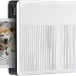 Xiaomi Impressora fotográfica portátil 1S, Bluetooth 5.2 sem fio, tamanho de impressão de 50 x 76 mm, cinza