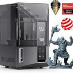 ELEGOO Impressora 3D de resina Mars 5 Ultra 9K, nivelamento automático inteligente, detecção inteligente, transferência por WiFi, tamanho de impressão de 153,36 x 77,76 x 165 mm³