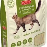 Kädi Areia Biodegradavel, Grãos Finos 4Kg Milho e Mandioca