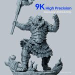 ELEGOO Impressora 3D de resina Mars 5 Ultra 9K, nivelamento automático inteligente, detecção inteligente, transferência por WiFi, tamanho de impressão de 153,36 x 77,76 x 165 mm³ - Imagem 2