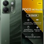 Xiaomi Smartphone POCO M7 Pro 5G 256GB | 8GB/12GB RAM | Processador Ultra Potente Dimensity 7025 | Tela AMOLED FHD+ 120Hz com Proteção Ocular | Bateria 5110mAh com 45W Turbo Charge (Verde, 8+256GB)