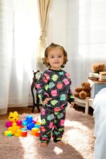 Conjunto Soft menina, manga longa, Pijama roupa infantil soft Petenatti, TAM. 00 - Imagem 3