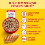 Pack Nestlé Purina Friskies Ração Úmida Para Gatos Adultos Frango Ao Molho - Com 15 Sachês 85g - Imagem 3