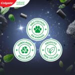 Colgate Creme Dental Clareador Natural Extracts Carvão Ativado 90g, 4 Unidades, Clareamento Dental com Extratos Naturais, Sorriso Mais Branco - Imagem 6