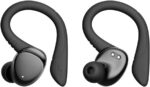 Fone de Ouvido Bluetooth com Microfone e Cancelamento de Ruído Ativo - 4Leader, à Prova D'água e com até 20 Horas de Reprodução - Melhor Escolha para Esportes e Atividades ao Ar Livre - Preto - Imagem 5