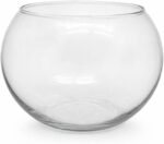 Vaso Aquário De Vidro Redondo 2,2 Litros Para Terrário