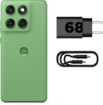 Smartphone Motorola Edge 60 5G - 512GB 24GB (12GB RAM+12GB Ram Boost) Tela Quad-Curve moto AI 50MP Sony Camera ultrarresistencia militar IP68 + IP69 - Verde - Imagem 6