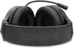 Headset Gamer Redragon Hylas Preto RGB H260RGB, Único - Imagem 6