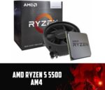 PC Gamer Live Ryzen 5 5500, 16GB RAM RGB, NVME M.2 500GB, RTX 3050 6GB, Gabinete com 4 Ventoinhas RGB - Imagem 3