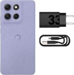 Smartphone Motorola Moto g86 5G - 512GB 24GB (8GB RAM+16GB Ram Boost) Tela 1.5K pOLED, 50MP Sony camera OIS Moto AI, videos em 4K, IP68 + IP69 - Lilas - Imagem 5