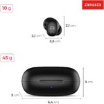 AIWA, Fone de ouvido EB-03-B, Bluetooth, c/cancelamento de ruído, 25 horas de bateria, IPX5, sem fio - Imagem 10