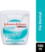 Johnson's Reach Fio Dental Essencial Menta, 100m - Imagem 2