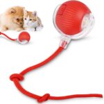 Bola Interativa Pet, Bolinha Pet, Brinquedo Interativo para Gatos, Brinquedos para Gatos, Brinquedo Gato, Bolinha Giratória Automática Rolamento Brinquedos Interativo Inteligente para Gatos e Cães