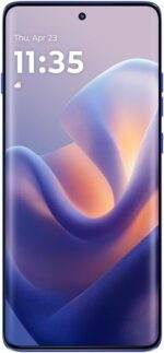 Smartphone Motorola Edge 60 PRO 5G - 256GB 24GB (12GB RAM+12GB Ram Boost) Tela Quad-Curve moto AI 50MP Sony Camera ultrarresistencia militar IP68 + IP69 - Azul Marinho - Imagem 4