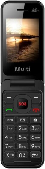 Celular Flip Vita 4G Dual Chip MP3 Preto Multi - P9227 - Imagem 5