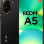Smartphone Xiaomi Redmi A5 64GB 3GB RAM + 3GB de Ram extendida Dual SIM Tela 6.88" - Preto Midnight Black Câmera 32MP com IA