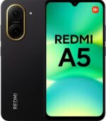 Smartphone Xiaomi Redmi A5 64GB 3GB RAM + 3GB de Ram extendida Dual SIM Tela 6.88" - Preto Midnight Black Câmera 32MP com IA