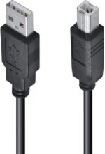 Cabo USB AM/BM 2.0 de 1,80 mts (impressora) - Imagem 2