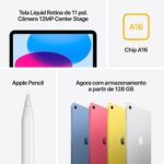 Apple 2025 iPad (Wi-Fi, 128 GB) - Azul (A16) - Imagem 5
