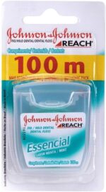 Johnson's Reach Fio Dental Essencial Menta, 100m - Imagem 4