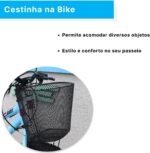 Bicicleta Bike Forss Anny Aro 26 Com Cestinha 18 Marchas - Imagem 6