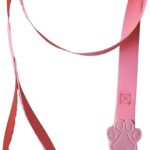 Guia Neon Para Cachorros,P,Guia para Cães,Reforçada e Resistente,Caminhadas e Viagens,Rosa