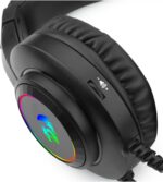 Headset Gamer Redragon Hylas Preto RGB H260RGB, Único - Imagem 7