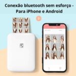 Impressora Térmica Fotográfica Colorida Portátil de Bolso Impressão 2x3 Polegadas Imprima Fotos Premium Startbox - Imagem 2