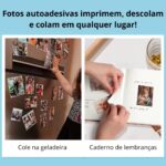 Impressora Térmica Fotográfica Colorida Portátil de Bolso Impressão 2x3 Polegadas Imprima Fotos Premium Startbox - Imagem 6