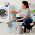 Areia Cristais de Sílica Micro Premium P3T para Gatos Absorção 100%, Antibacteriano Eliminador de Odores 1,6kg - Imagem 9