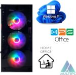 Computador Gamer MultiPC Intel Core I5 Placa de Video RX550 RAM 16GB SSD 480GB Sata Windows 11 Pro - Ideal para Jogos, Estudo e Edição - Imagem 7