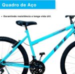 Bicicleta Bike Forss Anny Aro 26 Com Cestinha 18 Marchas - Imagem 4